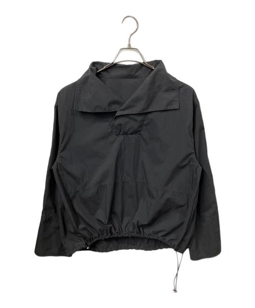 Adam et Rope（アダム エ ロペ）Adam et Rope (アダム エ ロペ) サステナブル スタンドネックドロストシャツ ブラック サイズ:Freeの古着・服飾アイテム