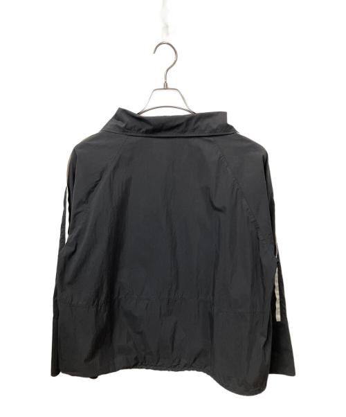 Adam et Rope（アダム エ ロペ）Adam et Rope (アダム エ ロペ) サステナブル スタンドネックドロストシャツ ブラック サイズ:Freeの古着・服飾アイテム