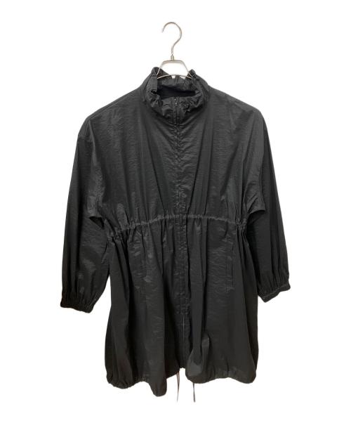 biotope（ビオトープ）biotope (ビオトープ) ジップアップワンピース ブラック サイズ:Freeの古着・服飾アイテム