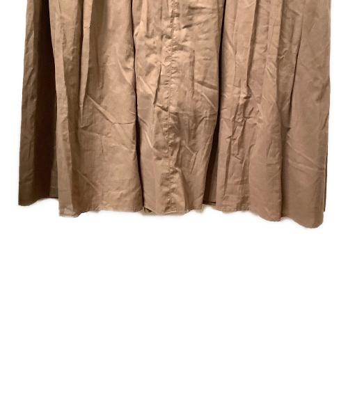 LE CERCLE par rope'（ル セルクル パー ロペ）LE CERCLE par rope' (ル セルクル パー ロペ) ノースリーブワンピース　ブラウン ブラウン サイズ:Free 未使用品の古着・服飾アイテム