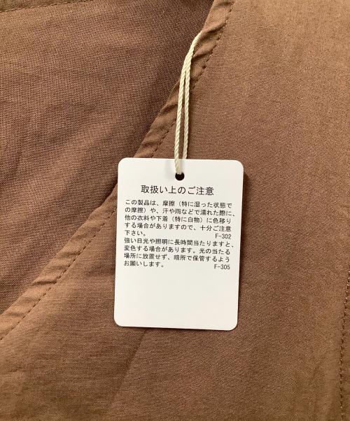 LE CERCLE par rope'（ル セルクル パー ロペ）LE CERCLE par rope' (ル セルクル パー ロペ) ノースリーブワンピース　ブラウン ブラウン サイズ:Free 未使用品の古着・服飾アイテム