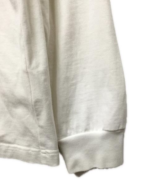 GOD SELECTION XXX（ゴッドセレクショントリプルエックス）GOD SELECTION XXX (ゴッドセレクショントリプルエックス) 長袖カットソー ホワイト サイズ:XLの古着・服飾アイテム