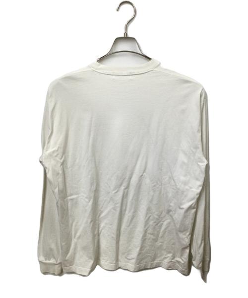 GOD SELECTION XXX（ゴッドセレクショントリプルエックス）GOD SELECTION XXX (ゴッドセレクショントリプルエックス) 長袖カットソー ホワイト サイズ:XLの古着・服飾アイテム