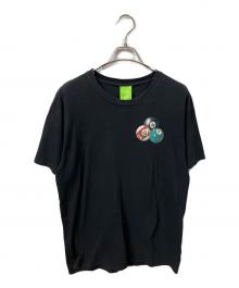 HUF（ハフ）の古着「半袖カットソー ブラック」｜ブラック