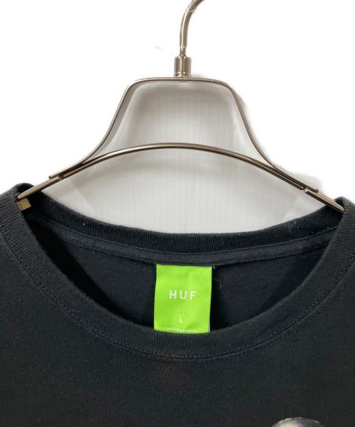 HUF（ハフ）HUF (ハフ) 半袖カットソー ブラック ブラック サイズ:Lの古着・服飾アイテム