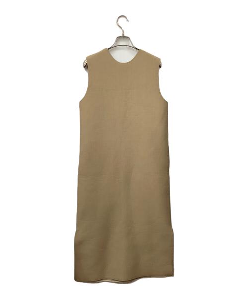 Ameri（アメリ）Ameri (アメリ) ノースリーブ・キャミソールワンピース　ベージュ ベージュ サイズ:Sの古着・服飾アイテム
