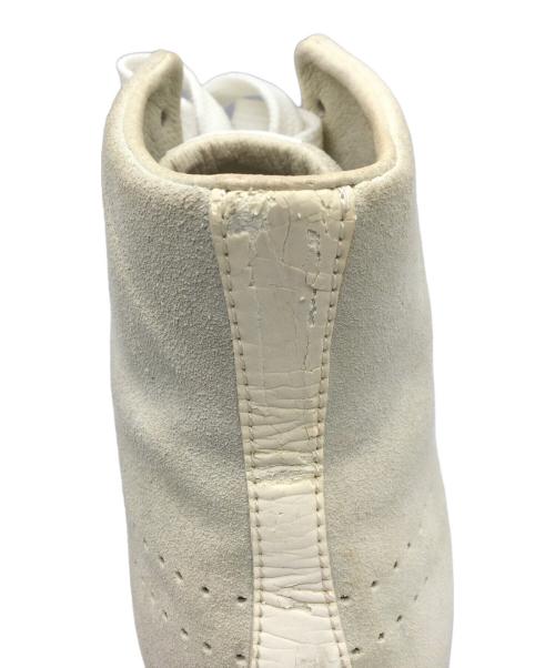 MIHARA YASUHIRO（ミハラヤスヒロ）MIHARA YASUHIRO (ミハラヤスヒロ) PUMA (プーマ) ハイカットスニーカー ホワイト×ベージュ サイズ:25の古着・服飾アイテム