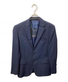 BLACK LABEL CRESTBRIDGE（ブラックレーベル クレストブリッジ）の古着「テーラードジャケット ネイビー」｜ネイビー