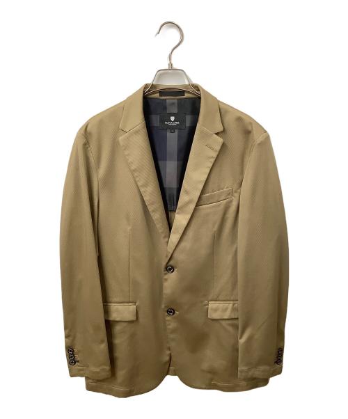 BLACK LABEL CRESTBRIDGE（ブラックレーベル クレストブリッジ）BLACK LABEL CRESTBRIDGE (ブラックレーベル クレストブリッジ) テーラードジャケット カーキ カーキ サイズ:Lの古着・服飾アイテム