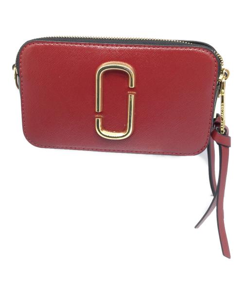MARC JACOBS（マークジェイコブズ）MARC JACOBS (マークジェイコブス) ザカラーブロック　スナップショット ブラック×レッドの古着・服飾アイテム