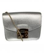 FURLAフルラ）の古着「ショルダーバッグ シルバー」｜グレー