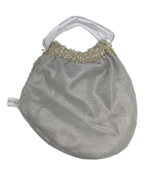 ANTEPRIMA（アンテプリマ）ANTEPRIMA (アンテプリマ) ビーズワイヤーハンドバッグ  グレーの古着・服飾アイテム