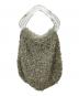 ANTEPRIMA（アンテプリマ）の古着「ビーズワイヤーハンドバッグ 」｜グレー