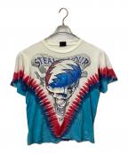 LIQUID BLUEリキッドブルー）の古着「GREATFUL DEAD シングルステッチバンドT」｜ブルー