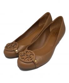 TORY BURCH（トリーバーチ）の古着「MINI MILLER 4MM WEDGE VEG NAPPA」｜ブラウン