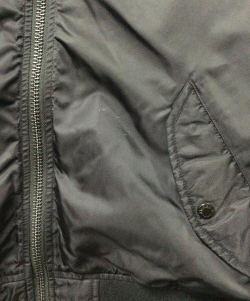 AVIREX（アヴィレックス）AVIREX (アヴィレックス) EMAKE COMBINATION MA-1 ブラック×オレンジ サイズ:Mの古着・服飾アイテム