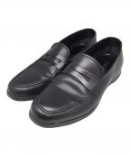 PRADAプラダ）の古着「コインローファー ブラック」｜ブラック