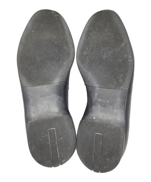 PRADA（プラダ）PRADA (プラダ) コインローファー ブラック ブラック サイズ:24.5の古着・服飾アイテム