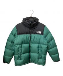 THE NORTH FACE（ザ ノース フェイス）の古着「NUPTSE JACKET」｜グリーン×ブラック