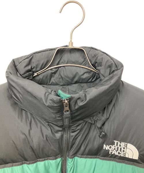 THE NORTH FACE（ザ ノース フェイス）THE NORTH FACE (ザ ノース フェイス) NUPTSE JACKET グリーン×ブラック サイズ:XLの古着・服飾アイテム