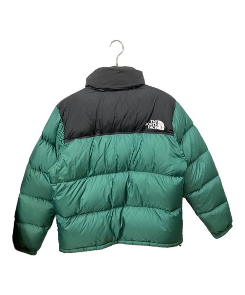 THE NORTH FACE（ザ ノース フェイス）THE NORTH FACE (ザ ノース フェイス) NUPTSE JACKET グリーン×ブラック サイズ:XLの古着・服飾アイテム