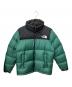 THE NORTH FACE（ザ ノース フェイス）の古着「NUPTSE JACKET」｜グリーン×ブラック