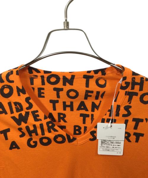 MARTIN MARGIELA（マルタン・マルジェラ）Martin Margiela (マルタン・マルジェラ) 半袖カットソー オレンジ オレンジ サイズ:Sの古着・服飾アイテム