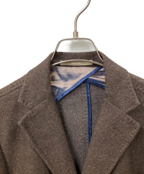 PAOLONI（パオローニ）PAOLONI (パオローニ) 3Bジャケット ブラウン ブラウン サイズ:50の古着・服飾アイテム