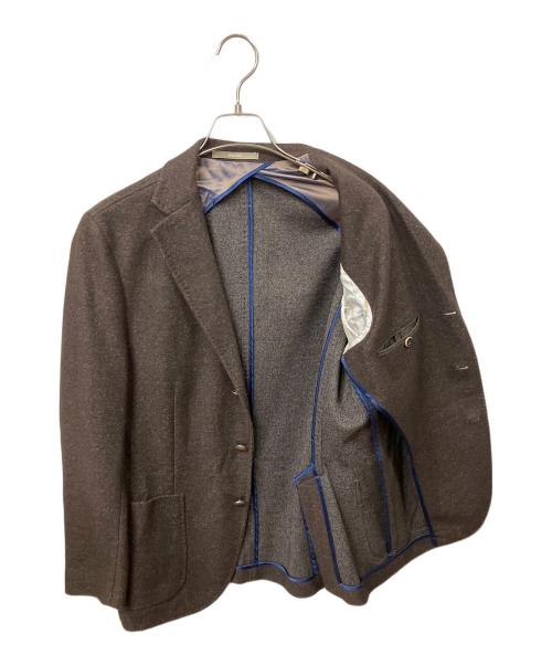 PAOLONI（パオローニ）PAOLONI (パオローニ) 3Bジャケット ブラウン ブラウン サイズ:50の古着・服飾アイテム