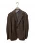 PAOLONI（パオローニ）の古着「3Bジャケット ブラウン」｜ブラウン