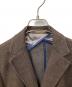 PAOLONI (パオローニ) 3Bジャケット ブラウン ブラウン サイズ:50：8000円