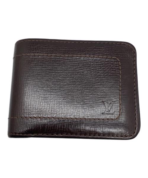 LOUIS VUITTON（ルイ ヴィトン）LOUIS VUITTON (ルイ ヴィトン) ポルトビエ 6 カルトクレディ ブラウンの古着・服飾アイテム