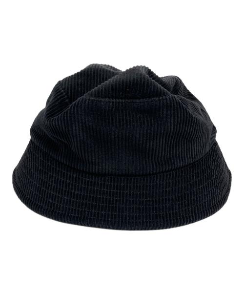 Vivienne Westwood（ヴィヴィアンウエストウッド）Vivienne Westwood (ヴィヴィアンウエストウッド) コーデュロイバケットハット ブラックの古着・服飾アイテム