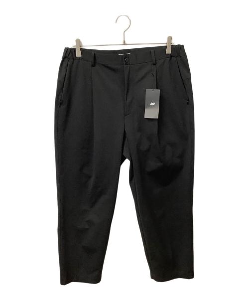 NEW BALANCE（ニューバランス）NEW BALANCE (ニューバランス) ワイドテーパードパンツ ブラック サイズ:XL 未使用品の古着・服飾アイテム