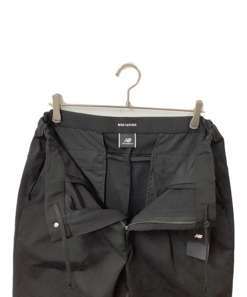 NEW BALANCE（ニューバランス）NEW BALANCE (ニューバランス) ワイドテーパードパンツ ブラック サイズ:XL 未使用品の古着・服飾アイテム