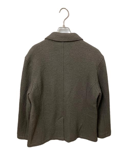 nano・universe（ナノ・ユニバース）nano・universe (ナノ・ユニバース) GRIFFIN HARTLAND (グリフィン ハートランド) 別注スクールジャケット カーキ サイズ:Mの古着・服飾アイテム