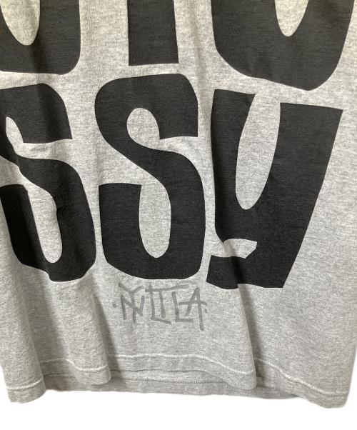 stussy（ステューシー）stussy (ステューシー) 半袖カットソー グレー サイズ:Mの古着・服飾アイテム