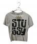 stussy（ステューシー）の古着「半袖カットソー」｜グレー