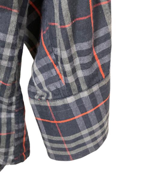 Burberry's（バーバリー）Burberry's (バーバリー) 長袖シャツ ネイビー サイズ:Mの古着・服飾アイテム
