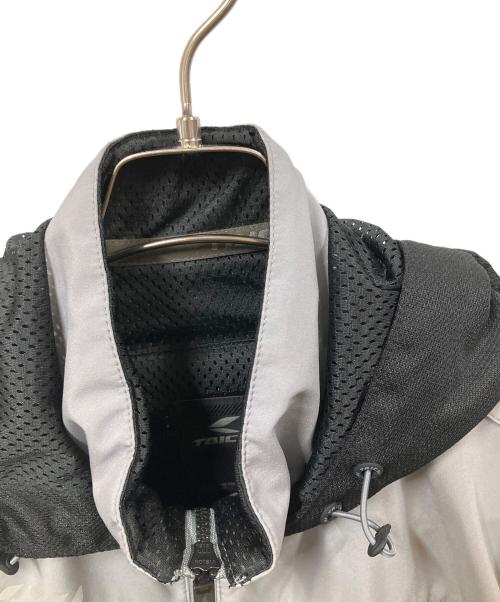 TAICHI（タイチ）TAICHI (タイチ) エアー フリップパーカー グレー×ブラック サイズ:Mの古着・服飾アイテム