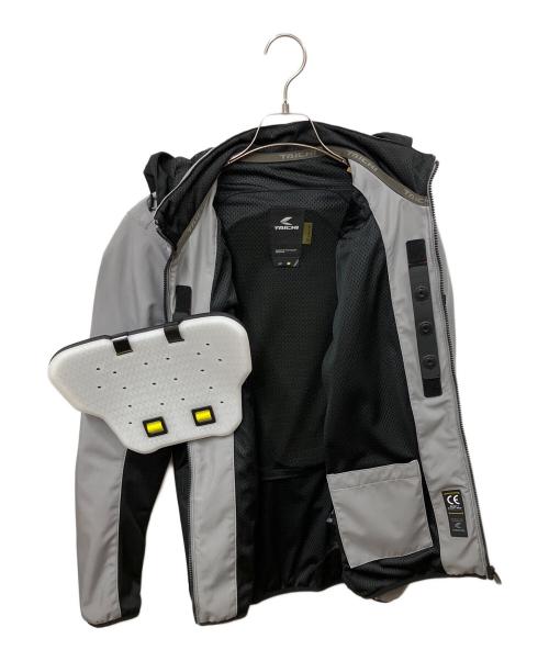 TAICHI（タイチ）TAICHI (タイチ) エアー フリップパーカー グレー×ブラック サイズ:Mの古着・服飾アイテム