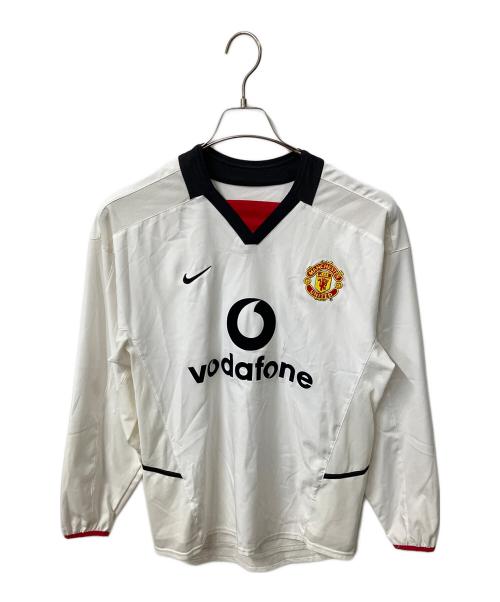 NIKE（ナイキ）NIKE (ナイキ) マンチェスターユナイテッド (マンチェスターユナイテッド) レプリカユニフォーム 	マンチェスターユナイテッド ホワイト サイズ:Sの古着・服飾アイテム