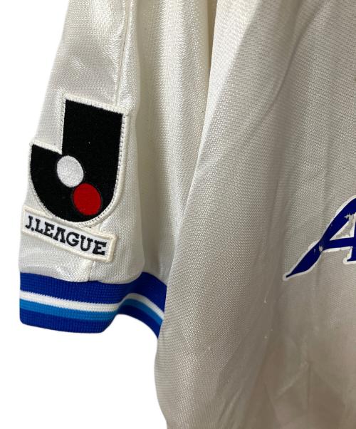 MIZUNO（ミズノ）MIZUNO (ミズノ) 横浜フリューゲルス (ヨコハマフリューゲルス) レプリカユニフォーム 横浜フリューゲルス 94-5 10番 エドゥー ホワイト×ブルー サイズ:Lの古着・服飾アイテム