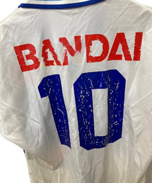 MIZUNO（ミズノ）MIZUNO (ミズノ) 横浜フリューゲルス (ヨコハマフリューゲルス) レプリカユニフォーム 横浜フリューゲルス 94-5 10番 エドゥー ホワイト×ブルー サイズ:Lの古着・服飾アイテム