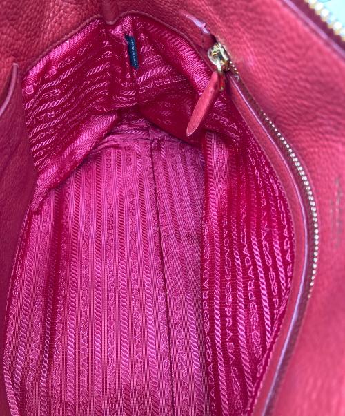 PRADA（プラダ）PRADA (プラダ) 2WAYバッグ レッド レッドの古着・服飾アイテム