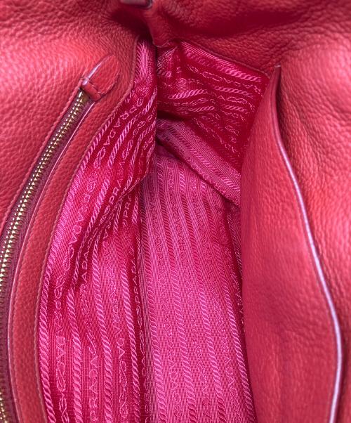 PRADA（プラダ）PRADA (プラダ) 2WAYバッグ レッド レッドの古着・服飾アイテム