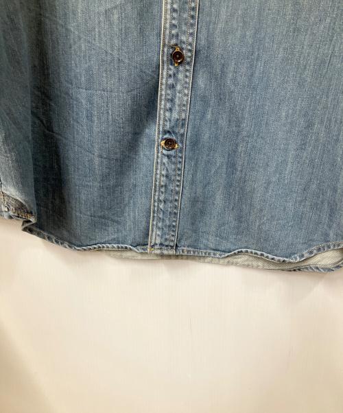 Timberland（ティンバーランド）Timberland (ティンバーランド) デニムワークシャツ インディゴ サイズ:Mの古着・服飾アイテム