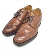 REGALリーガル）の古着「ウィングチップシューズ ブラウン」｜ブラウン