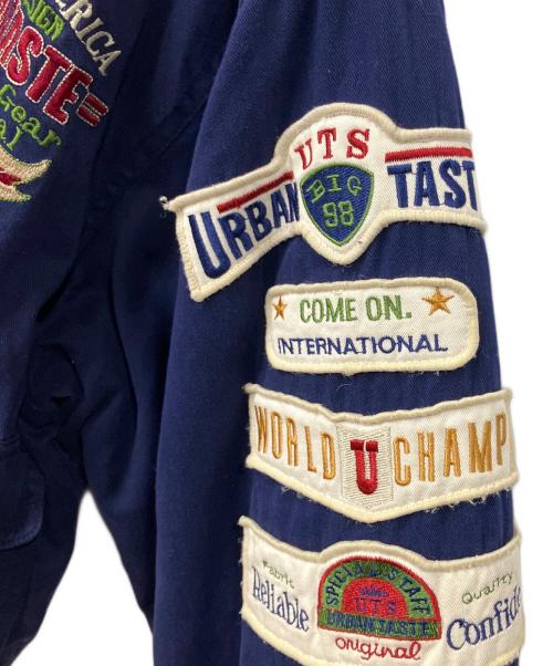 UNIQUE（ユニーク）UNIQUE (ユニーク) ブルゾン ネイビ- ネイビー サイズ:Mの古着・服飾アイテム