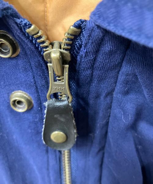 UNIQUE（ユニーク）UNIQUE (ユニーク) ブルゾン ネイビ- ネイビー サイズ:Mの古着・服飾アイテム